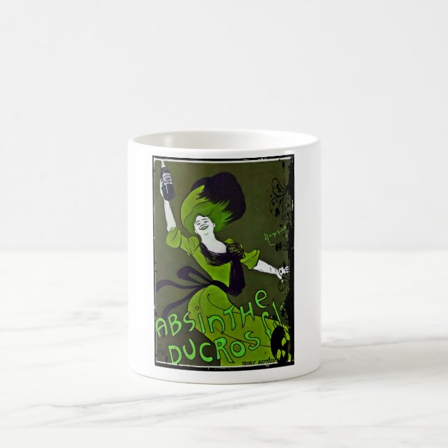 Caneca De Café Absinthe em Verde (Centro)