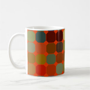 Caneca De Café Abstract art texture. Colorful texture. Modern art