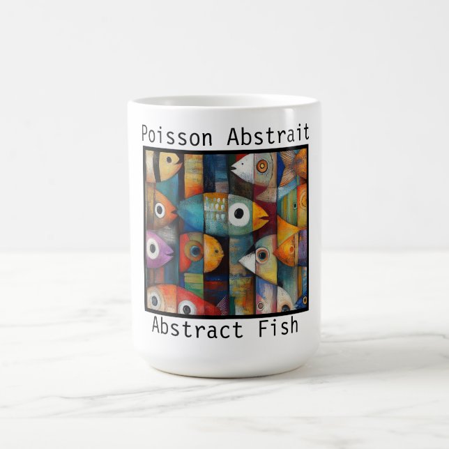 Caneca De Café Abstract Fish (Centro)
