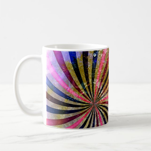 Caneca De Café abstract grunge background patternabstract, aged,  (Esquerda)