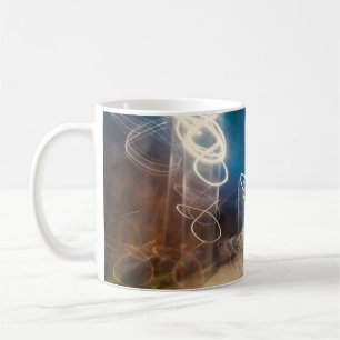 Caneca De Café Abstract Intentional Camera Movement Night Light T