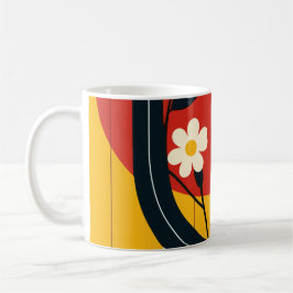 Caneca De Café abstract pattern