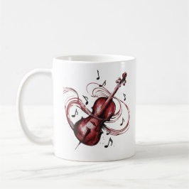Caneca De Café abstract violin