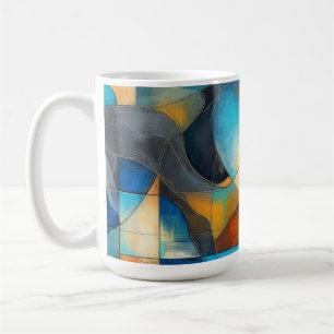 Caneca De Café Abstrato