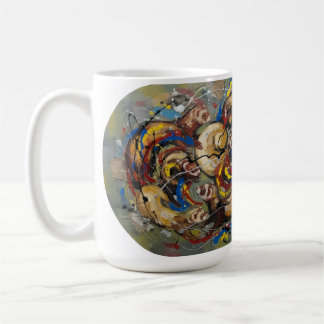 Caneca De Café Abstrato
