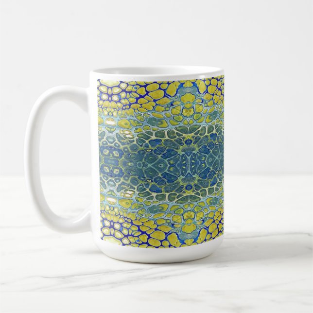 Caneca De Café Abstrato (Esquerda)