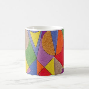 Caneca De Café Abstrato acrílico 1