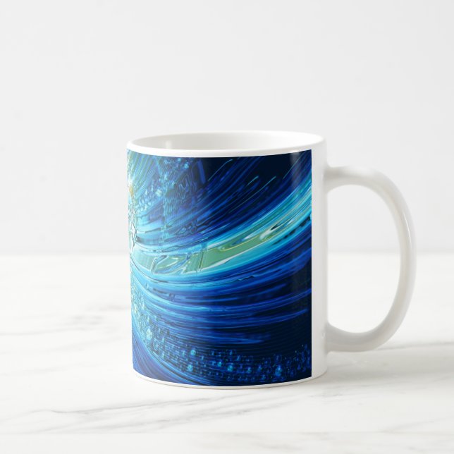 Caneca De Café Abstrato art 114.o (Direita)