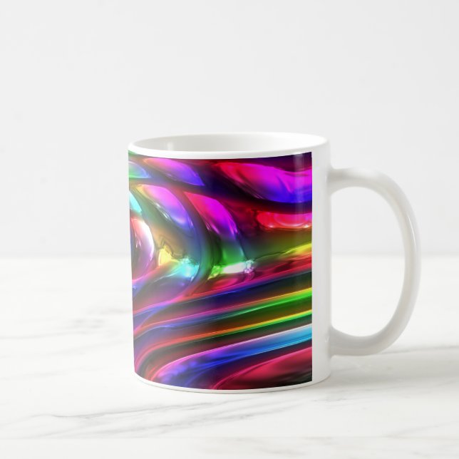 Caneca De Café Abstrato Art 14.o Mug (Direita)