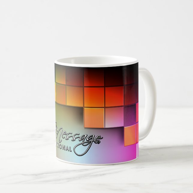 Caneca De Café Abstrato Art 19.o-Mug (Frente Esquerda)