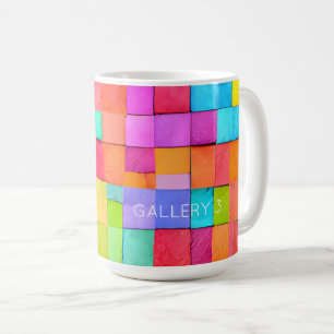Caneca De Café Abstrato Art Modern Fun