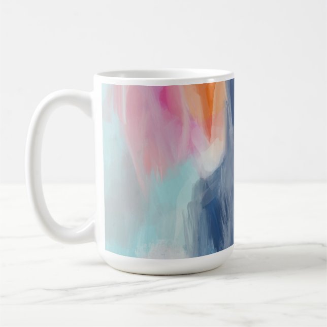 Caneca De Café Abstrato Art Mug (Esquerda)