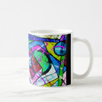 Abstrato Art-Title:Juggler-Green Tint