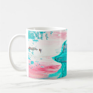 Caneca De Café abstrato arte,fino,pintura,fundo,cânula