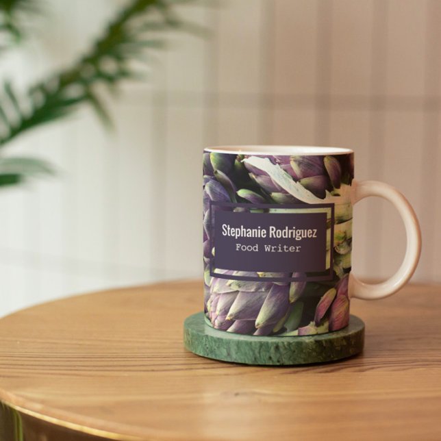 Caneca De Café Abstrato Comida Colorida (Criador carregado)