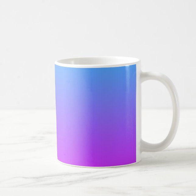 Caneca De Café Abstrato Cores Mug (Direita)