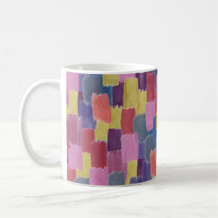 Caneca De Café Abstrato d watercolor: plano de fundo de abertura