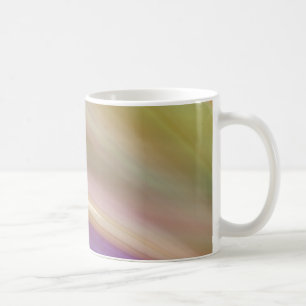 Caneca De Café Abstrato de Colores de Pastel
