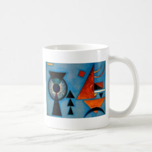 Caneca De Café Abstrato de Duro de Soft Kandinsky