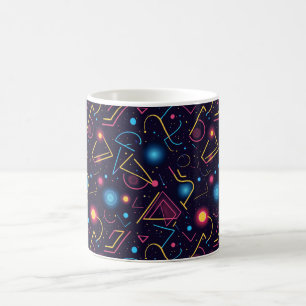Caneca De Café Abstrato de formas geométricas design