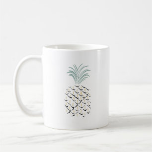 Caneca De Café Abstrato de pinanás