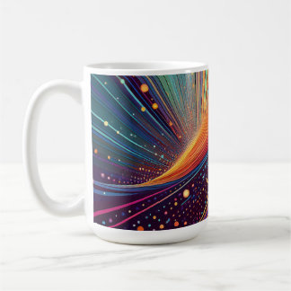 Caneca De Café Abstrato de redemoinho