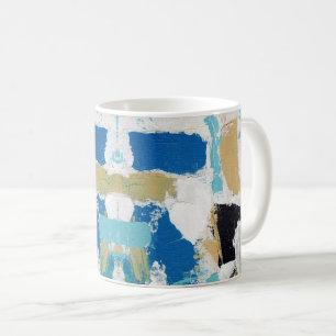 Caneca De Café Abstrato Expressão n.o 6 por Michael Moffa