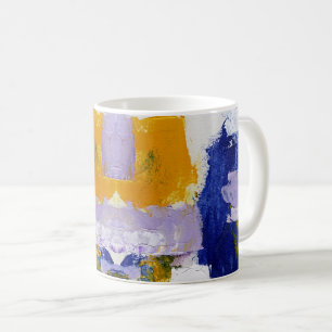 Caneca De Café Abstrato Expressão n.o 9 por Michael Moffa