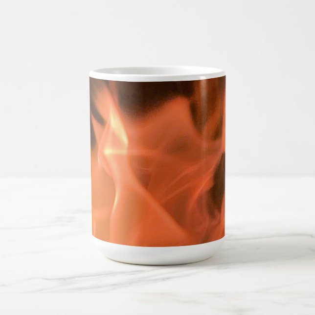 Caneca De Café Abstrato Flame (Centro)