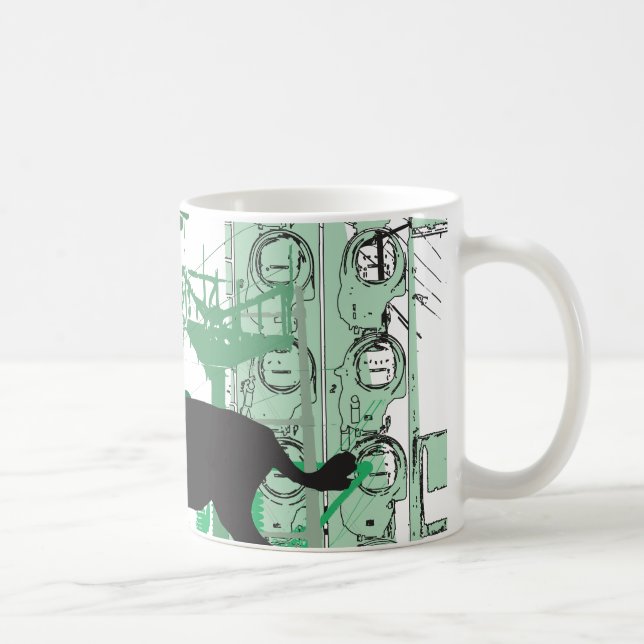 Caneca De Café Abstrato Impala Mug (Direita)