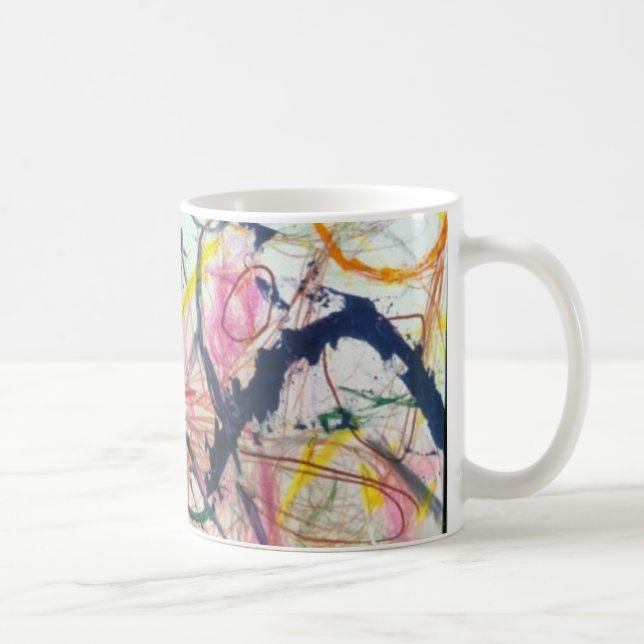 Caneca De Café Abstrato Jeff Hankamer Artjunkhaus (Direita)