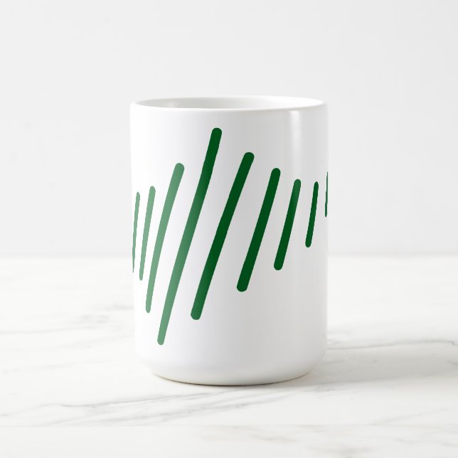 Caneca De Café Abstrato Line Art Mug (Centro)
