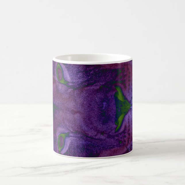 Caneca De Café Abstrato Lion Mug (Centro)