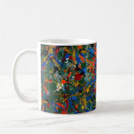 Caneca De Café Abstrato nº 17
