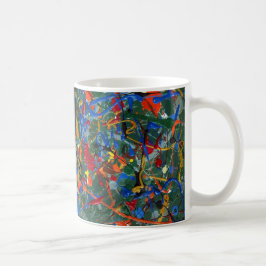 Caneca De Café Abstrato nº 17