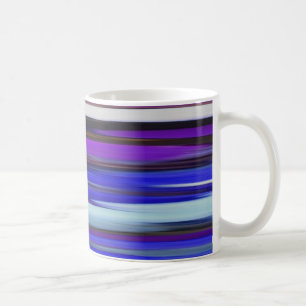 Caneca De Café Abstrato nº 2: Ultravioleta