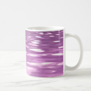 Caneca De Café Abstrato nº 3: Lilac Shimmer