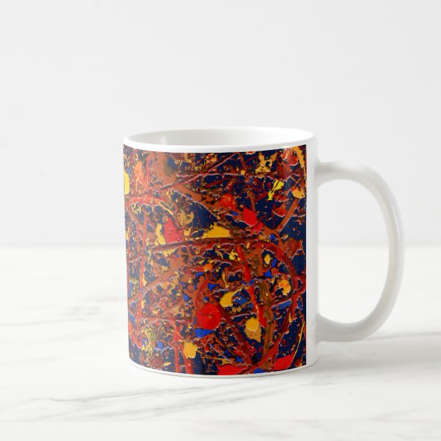 Caneca De Café Abstrato nº 725 (Direita)