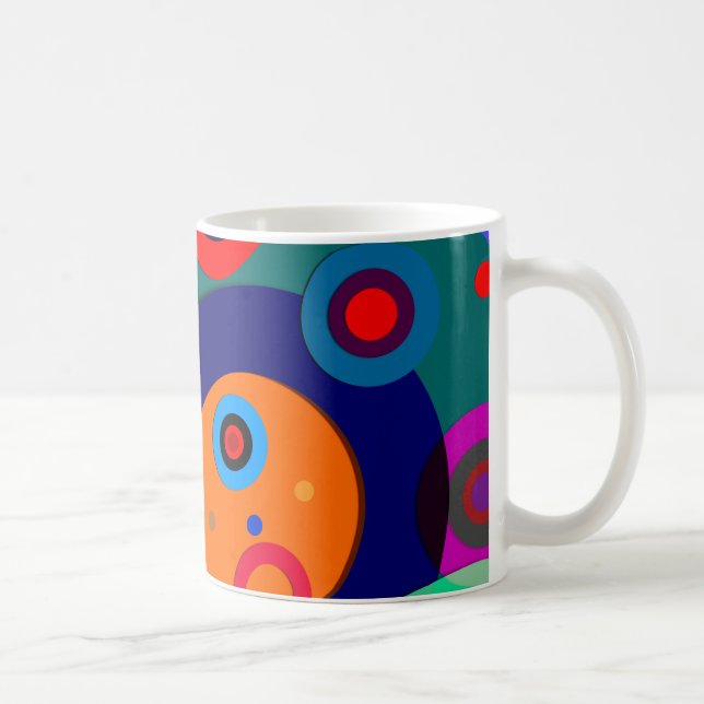Caneca De Café Abstrato nº 928 (Direita)
