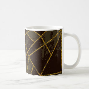 Caneca De Café Abstrato nº 941 Brown