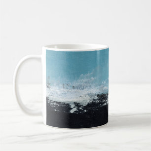 Caneca De Café Abstrato pintado à mão