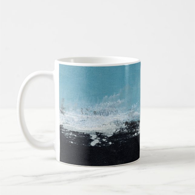 Caneca De Café Abstrato pintado à mão (Esquerda)