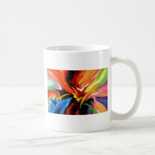 Caneca De Café Abstrato: Pintura de Serdar Hizli