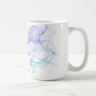 Caneca De Café Abstrato Purple Haze