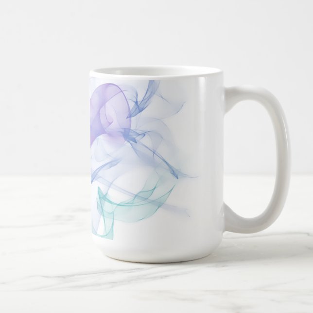 Caneca De Café Abstrato Purple Haze (Direita)