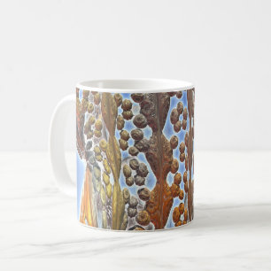 Caneca De Café Abstrato Rock Piscina