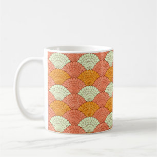 Caneca De Café Abstrato sem costura, fundo de decoração