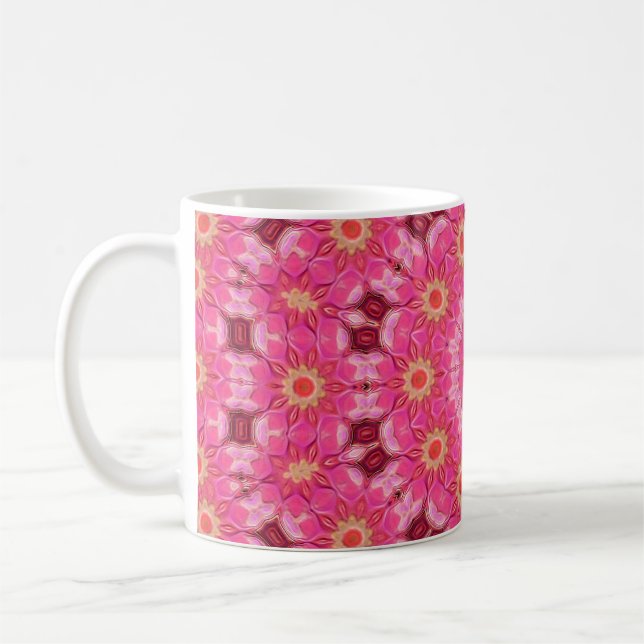 Caneca De Café abstrato verão (Esquerda)