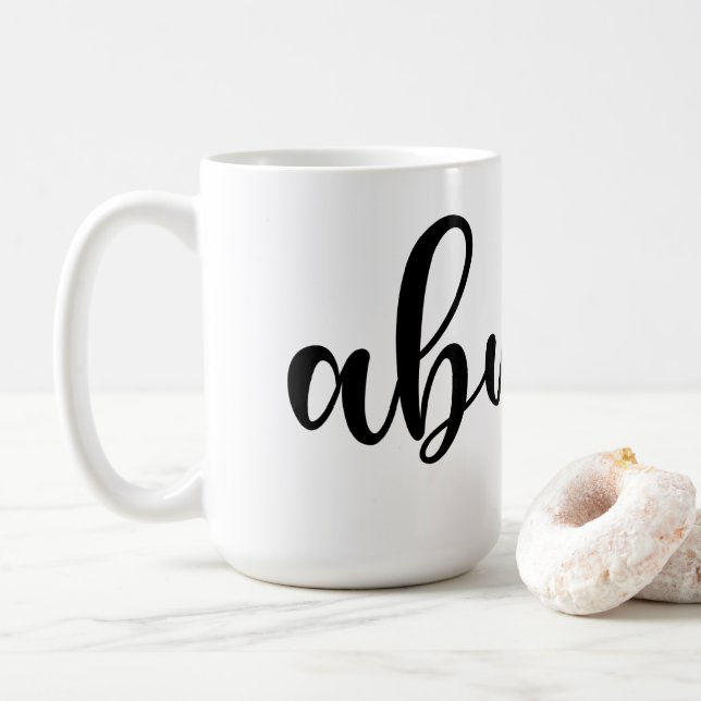 Caneca De Café Abuela com Mug cardíaco (Com Donut)