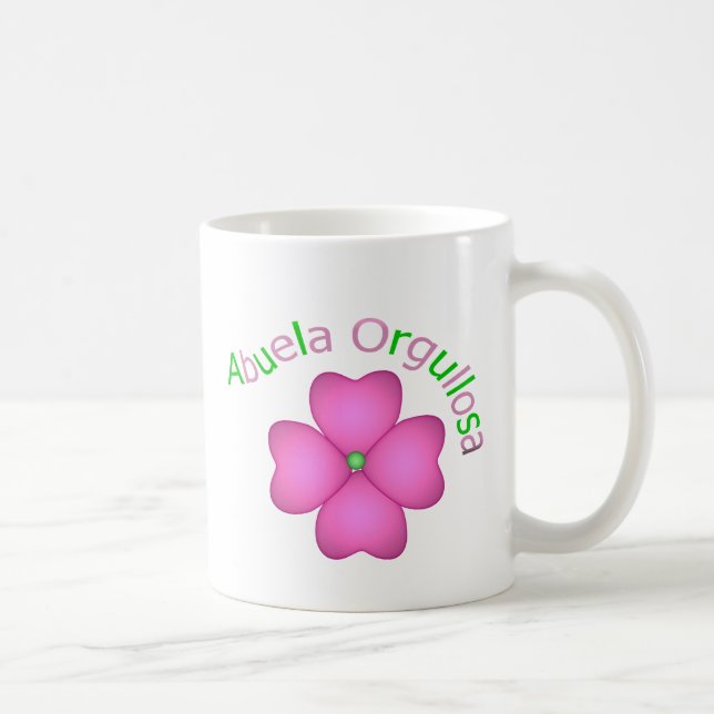 Caneca De Café Abuela Orgullosa (Direita)